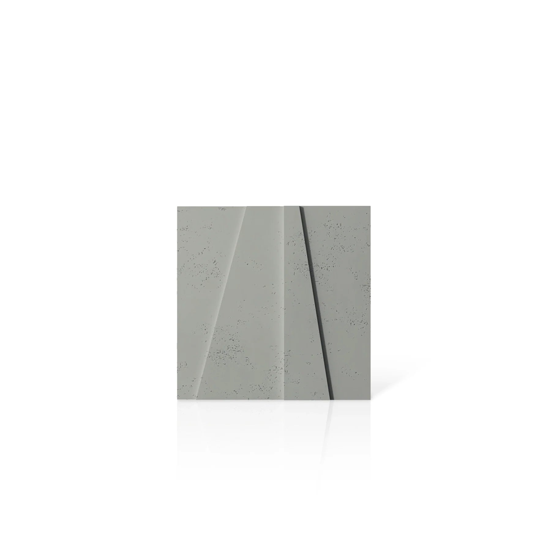 3D Concrete Wall Panels BOOKCASE colour swatch on white background DecorMania.eu